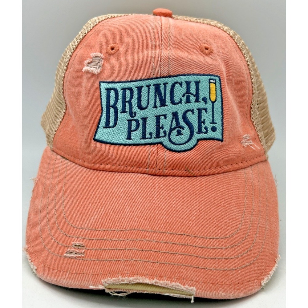 Brunch Please baseball trucker cap snapback hat ladies
